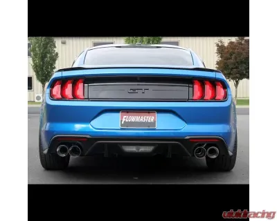 Flowmaster American Thunder Axle-Back Exhaust Ford Mustang GT 5.0L V8 w/ Factory Active Performance Exhaust Valves 2018-2022 - 817799