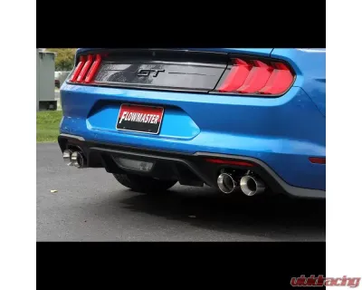 Flowmaster American Thunder Axle-Back Exhaust Ford Mustang GT 5.0L V8 w/ Factory Active Performance Exhaust Valves 2018-2022 - 817799