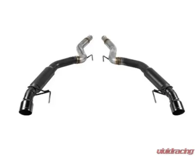 Flowmaster Outlaw Axle-back Exhaust System w/ Black Ceramic Tips Ford Mustang GT 5.0L 2015-2022 - 817826