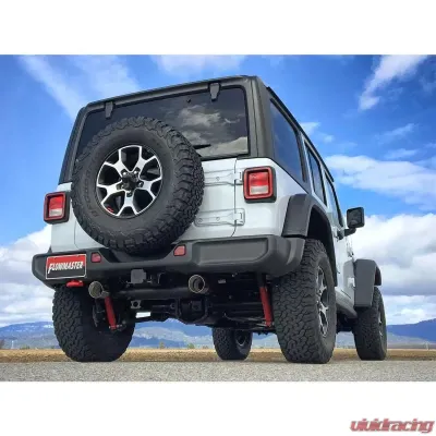 Flowmaster Axleback 409S - Force II Kit - DOR - Mild/Moderate Sound Jeep Wrangler 2018 - 817841
