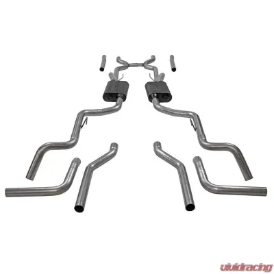 Flowmaster American Thunder Header-Back Exhaust System Chevrolet C/K 10 1963-1966 - 817937