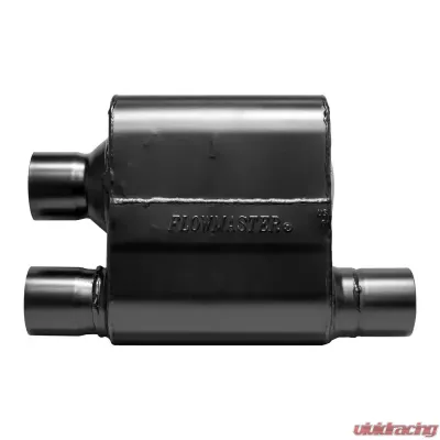 Flowmaster Super 10 Series Muffler - 2.50 Offset In / Dual Out - Aggressive Sound - 8425810