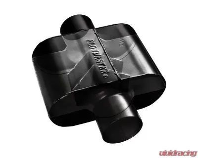 Flowmaster Super 10 Series Muffler - 2.50 Offset In / Dual Out - Aggressive Sound - 8425810