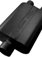Flowmaster 40 Delta Flow Muffler - 3.00 Center In / 2.25 Dual Out - Aggressive Sound Chevrolet C/K 3500 1988-1995                                     - 9430422 - Image 4