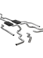 Flowmaster American Thunder Crossmember-Back Exhaust System Chevrolet C/K 10 | C/K 20 | GMC C/K 15 | C/K 1500 | C/K 25 | C/K 2500 1967-1972                                     - 817940 - Image 3