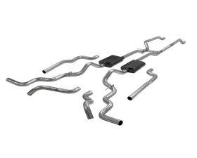 Flowmaster American Thunder Crossmember-Back Exhaust System Chevrolet C/K 10 | C/K 20 | GMC C/K 15 | C/K 1500 | C/K 25 | C/K 2500 1967-1972