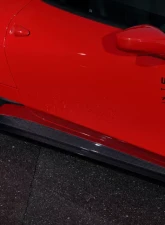 Leap Design Carbon Fiber Side Skirt Ferrari 458 Italia 2010-2015                                     - LPD-SS-CF-ITALIA - Image 2
