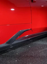 Leap Design Carbon Fiber Side Skirt Ferrari 458 Italia 2010-2015                                     - LPD-SS-CF-ITALIA - Image 2
