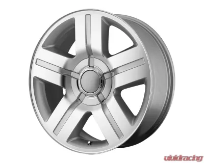 OE Creations PR147 Wheel 22x9 5x5x120.65/5x127 +0mm Silver Machined - 147S-229060