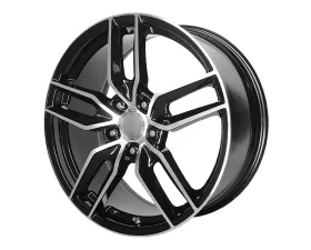 OE Creations PR160 Wheel 19x10 5x5x120.65 +78mm Gloss Black w/Machined Spokes