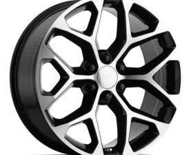 OE Creations PR176 Wheel 24x10 6x5.5 +24mm Gloss Black Machined