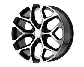 OE Creations PR176 Wheel 20x9 6x6x139.7 +24mm Gloss Black Machined
