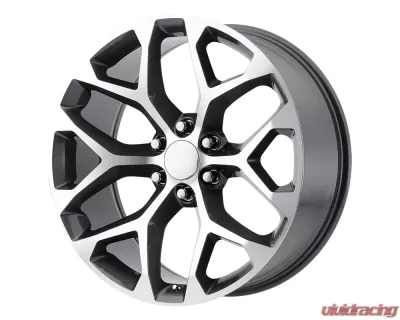 OE Creations PR176 Wheel 20x9 6x6x139.7 +24mm Gunmetal Machined - 176GM-295824