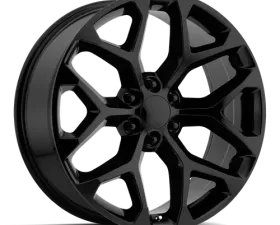 OE Creations PR176 Wheel 24x10 6x5.5 +24mm Gloss Black Milled