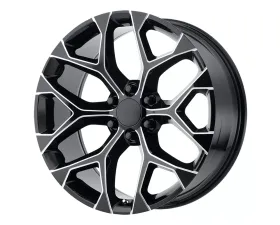 OE Creations PR176 Wheel 20x9 6x6x139.7 +24mm Gloss Black Milled
