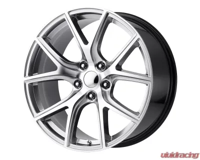 OE Creations PR181 Wheel 20x9 5x127 | 5x5 +34mm Hyper Silver Machined - 181HM-297334