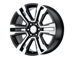 OE Creations PR182 Wheel 22x9 6x6x139.7 +24mm Gloss Black Machined