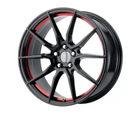 OE Creations PR193 Wheel 18x9 5x5x114.3 +30mm Gloss Black Red Machined
