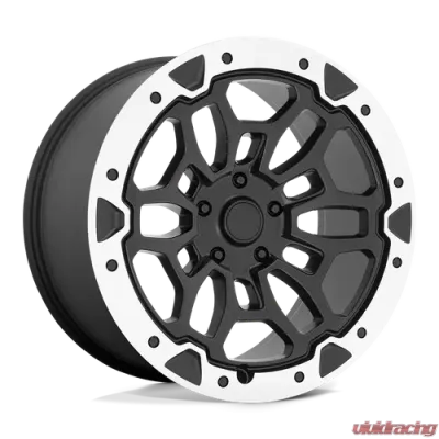 OE Creations PR215 Wheel 22x10 6x5.5 +19mm Matte Black Machined - 215BM-2215819