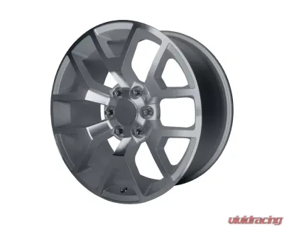 OE Creations PR169 Wheel 22x9 6X139.7 28mm Silver with Machined Spokes - 169S-2295828