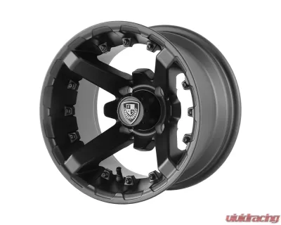 Fairway Alloys FA138 Battle Wheel 12x7 4x4x101.6 -47mm Matte Black - FA-138-M