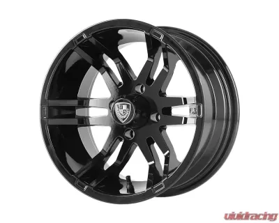 Fairway Alloys FA140 Flex Wheel 14x6.5 4x4x101.6 -20mm Gloss Black - FA-140-B