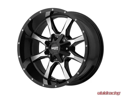 Moto Metal MO970 Wheel 20x10 5x127/5x139.7 -24mm Gloss Black Machined Face - MO97021035324N