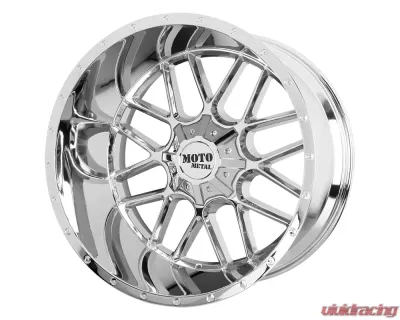 Moto Metal MO986 Siege Wheel 20x10 6x135/6x139.7 -18mm Chrome - MO98621067218N