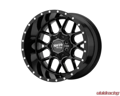 Moto Metal MO986 Siege Wheel 20x9 6x135/6x139.7 +0mm Gloss Black - MO986290673A00