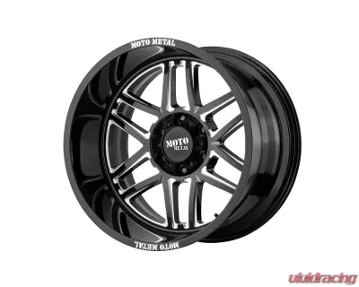 Moto Metal MO992 Folsom Wheel 20x10 6x135 -18mm Gloss Black Milled - MO99221063318N