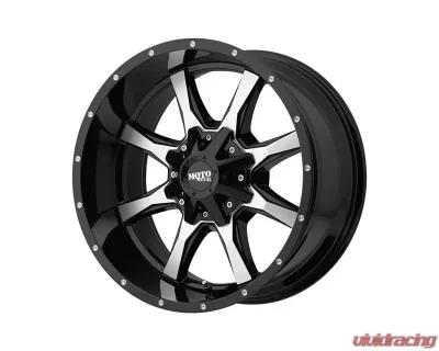 Moto Metal MO970 Gloss Black Machined w/Milled Accents 20x10 5x139.7 -24 - MO97021055324N