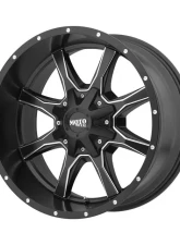 Moto Metal MO970 Semi-Gloss Black Milled 18x10 5x150.00 -24                                     - MO97081058924N - Image 3