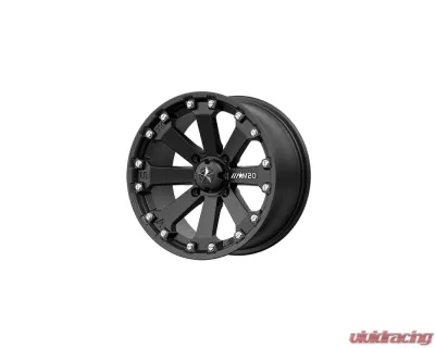 MSA Offroad M20 KORE Wheel 14x7 4x4x110 -52mm Satin Black - M20-14710