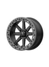 MSA Offroad M31 LOK2 Wheel 14x7 4x4x110 +0mm Satin Black Matte Gray Ring                                     - M31-04710 - Image 3