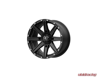 MSA Offroad M33 Clutch Wheel 12x7 4x4x110 +10mm Satin Black - M33-02710