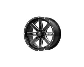 MSA Offroad M41 Boxer Wheel 15x7 4x4x110 +10mm Gloss Black Milled