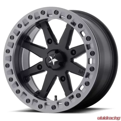 MSA Offroad M31 Lok2 Wheel Satin Black With Matte Grey Ring 14x10 4x137 - M31-04037