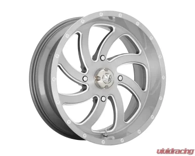 MSA Offroad Switch Wheel 20x7 4X137 0mm Brushed Titanium - M36-020737TI