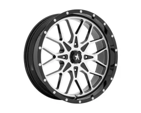 MSA Offroad Wheels M45 Wheel 18x7 4x110 0mm Gloss Black Machined