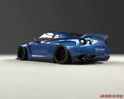 Pandem Aero V2 Full Wide-body Kit without Wing Carbon Fiber Nissan GT-R R35 2009-2023 - 17020601