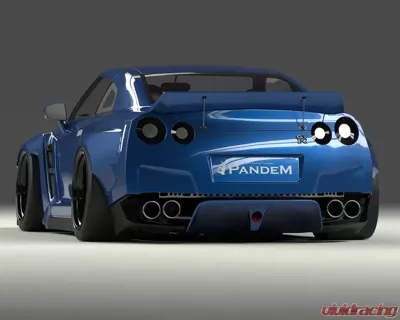 Pandem Aero V2 Full Wide-body Kit without Wing Carbon Fiber Nissan GT-R R35 2009-2023 - 17020601