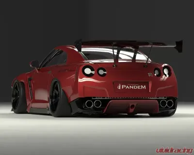 Pandem Aero V2 FRP GT Wing Nissan GT-R R35 2009-2021 - 17020613