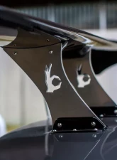 Pandem Aero V2 Dry Carbon GT Wing Nissan GT-R R35 2009-2021                                     - 17020614 - Image 7