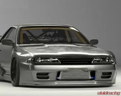 Pandem Aero V1 Front Lip (FRP) Nissan Skyline GTR R32 1989-1994 - 17020621