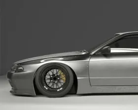 Pandem Aero V1 Front Over Fenders (FRP) +40mm Nissan Skyline GTR R32 1989-1994