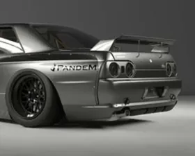 Pandem Aero V1 Rear Over Fenders (FRP) Nissan Skyline GTR R32 1989-1994