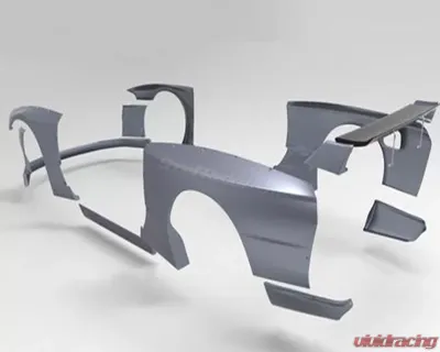 Pandem Aero V1 Rear Over Fenders (FRP) Nissan Skyline GTR R32 1989-1994 - 17020624