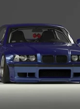 Pandem Aero FRP Wide-body Front Over Fenders 50mm BMW E36 3 Series Coupe 1992-1999                                     - 17090213 - Image 4
