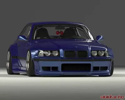 Pandem Aero FRP Wide-body Front Over Fenders 50mm BMW E36 3 Series Coupe 1992-1999 - 17090213