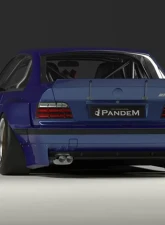 Pandem Aero FRP Wide-body Rear Over Fenders 70mm BMW E36 3 Series Coupe 1992-1999                                     - 17090214 - Image 3